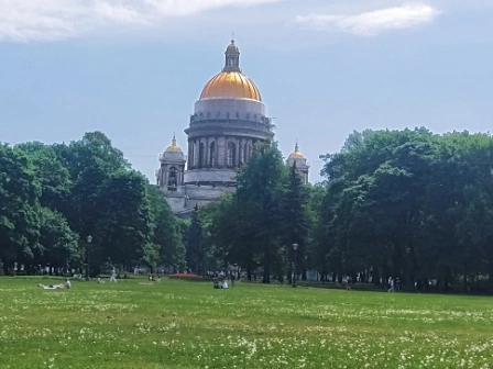 поездка в Питер летом Исаакиевский собор